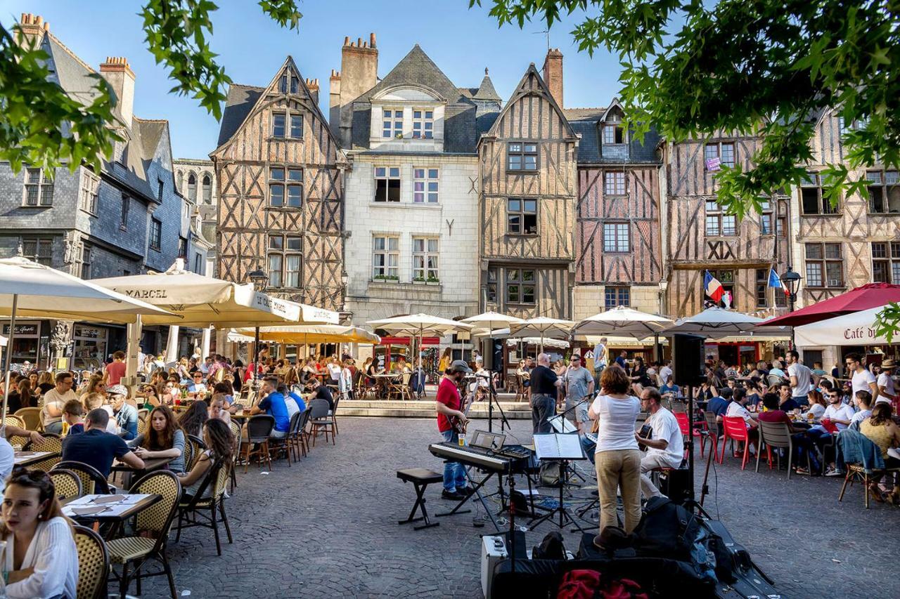 Charmant Logement Avec Parking#Tours Les Halles エクステリア 写真